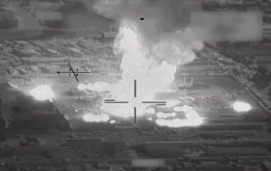 The US-led coalition has been bombarding Mosul for months. US Defense Department